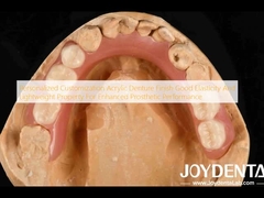 Personalized Customization Acrylic Denture Finish Good Elasticity And Lightweight Property For Enhanced Prosthetic Performance