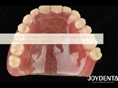 Good Elasticity Resin Material Enhancing Performance And Durability Acrylic Denture Finish For Products