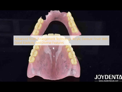 Advanced Tooth Arrangement Technology Acrylic Denture Finish With Good Elasticity And Diverse Features