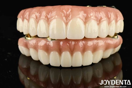 Buy High Durability Ti-Bar Zirconia Hybrid Bridge For Achieving Aesthetics online manufacture