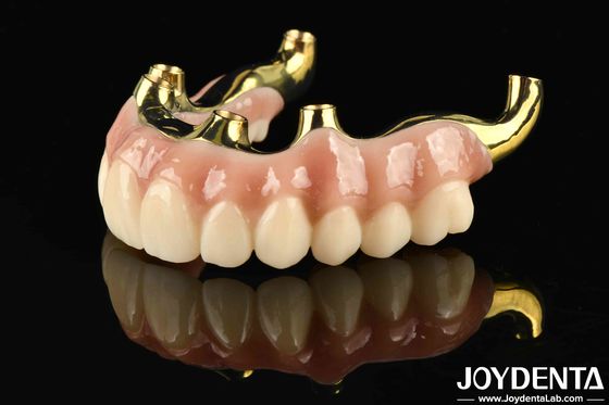 Buy Restoring Chewing Function Ti-Bar Zirconia Hybrid Bridge With High Biocompatibility And Precise Fit online manufacture
