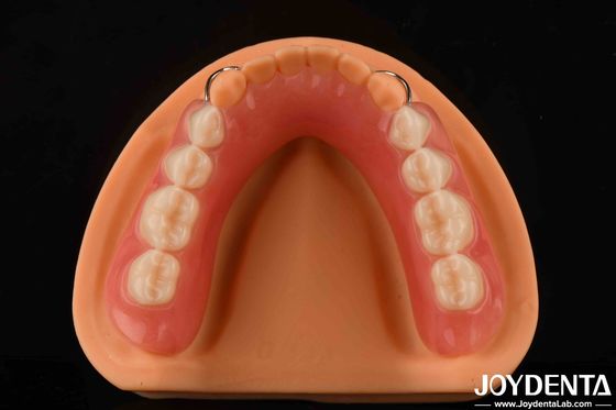 Personalized Customization Acrylic Denture Finish Lightweight High Elasticity