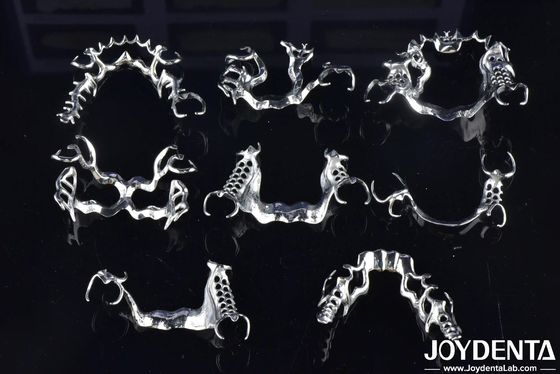 Supporting Mastication Removable Framework Dental Lab With Alloying Metal Suppleness