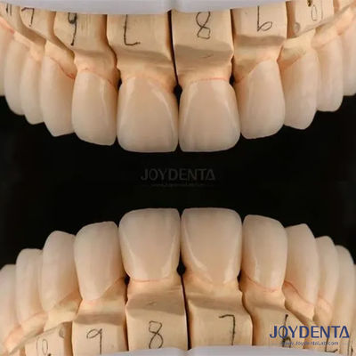 Polished Layered Dental Zirconia 0.3-0.5mm Thickness With CAD CAM Technology